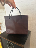 Mini Cabas Maroon Larfeuille